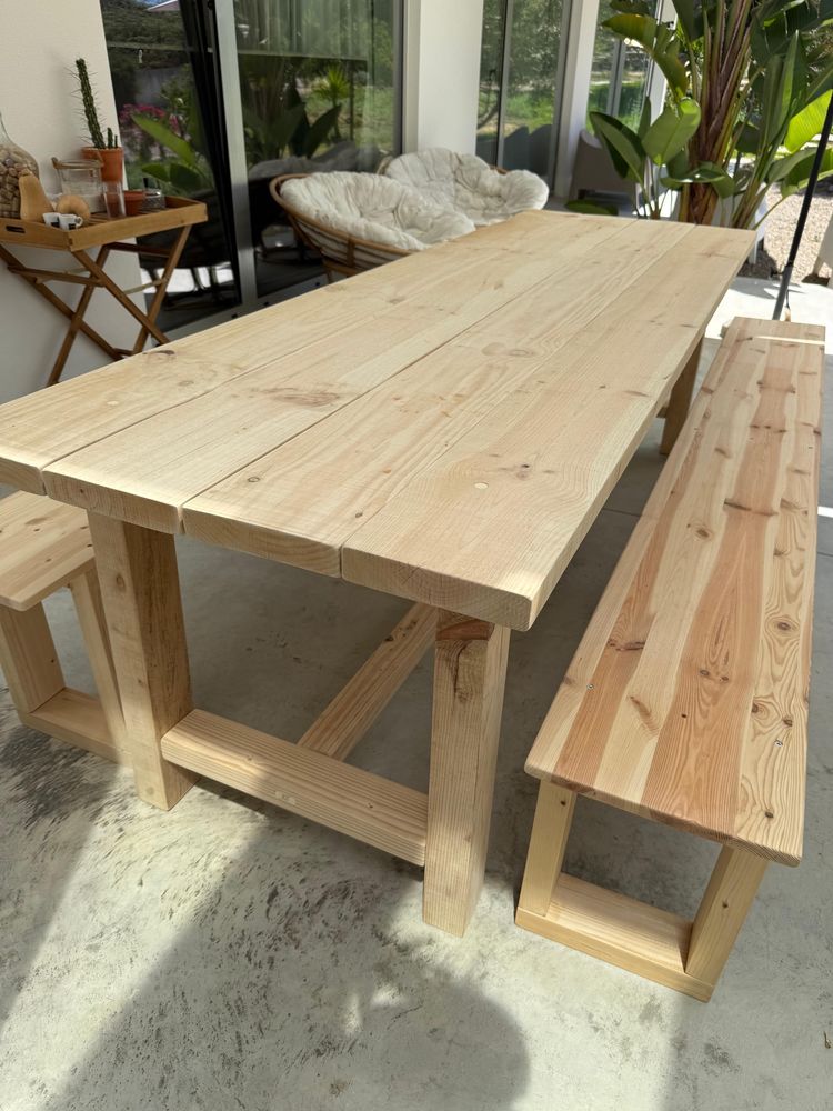 Mesa Rustica Madeira