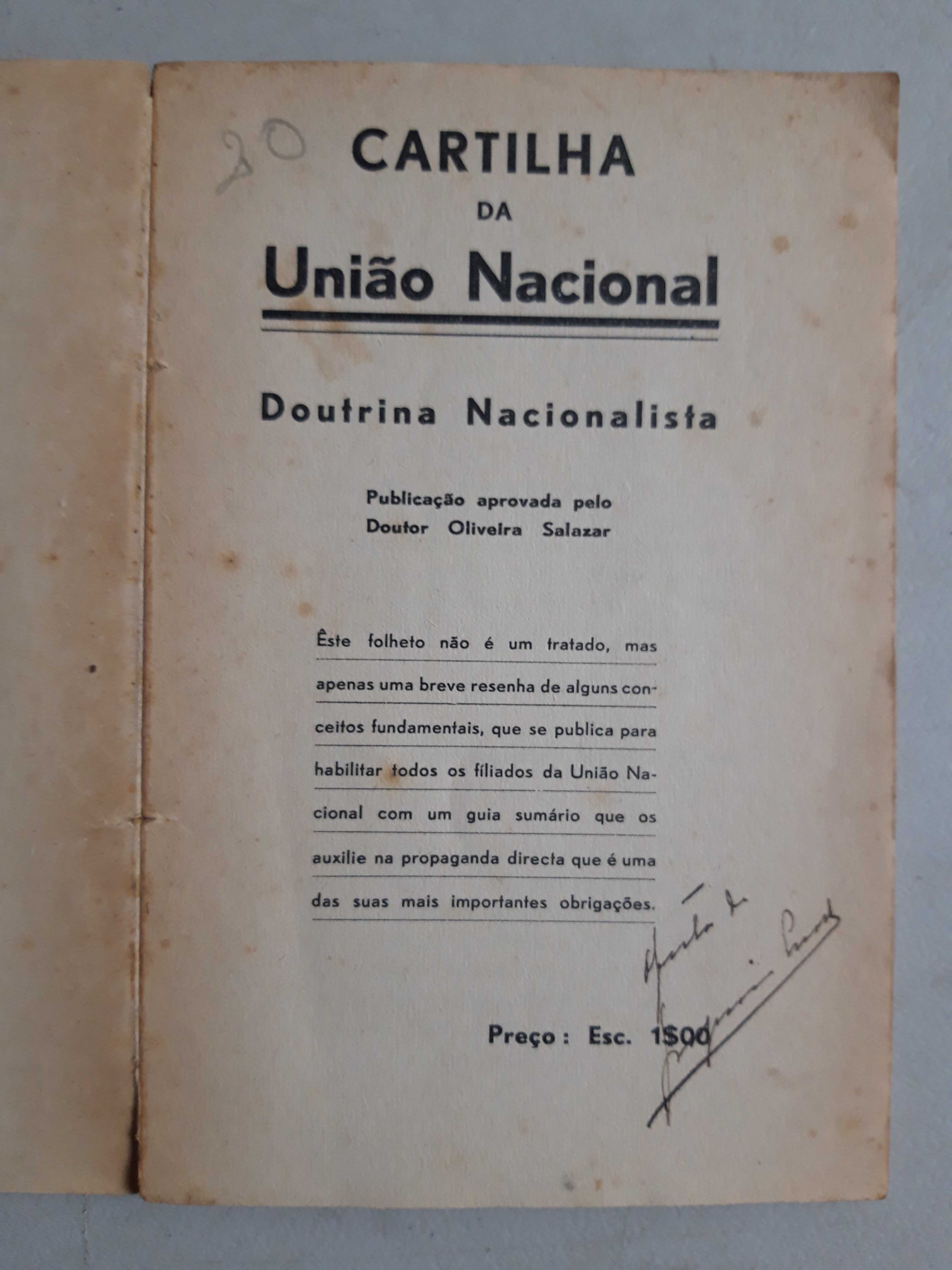 Livro PA-5 - Cartilha da União Nacional