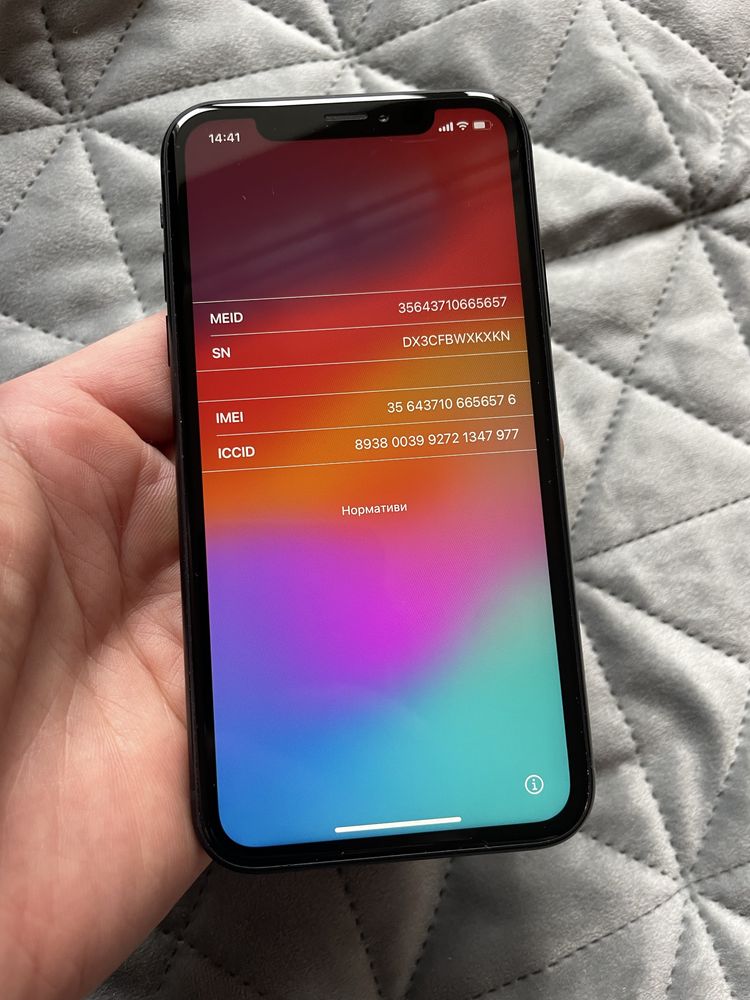 Apple iPhone XR 64gb iCloud АКБ 99% Отличный