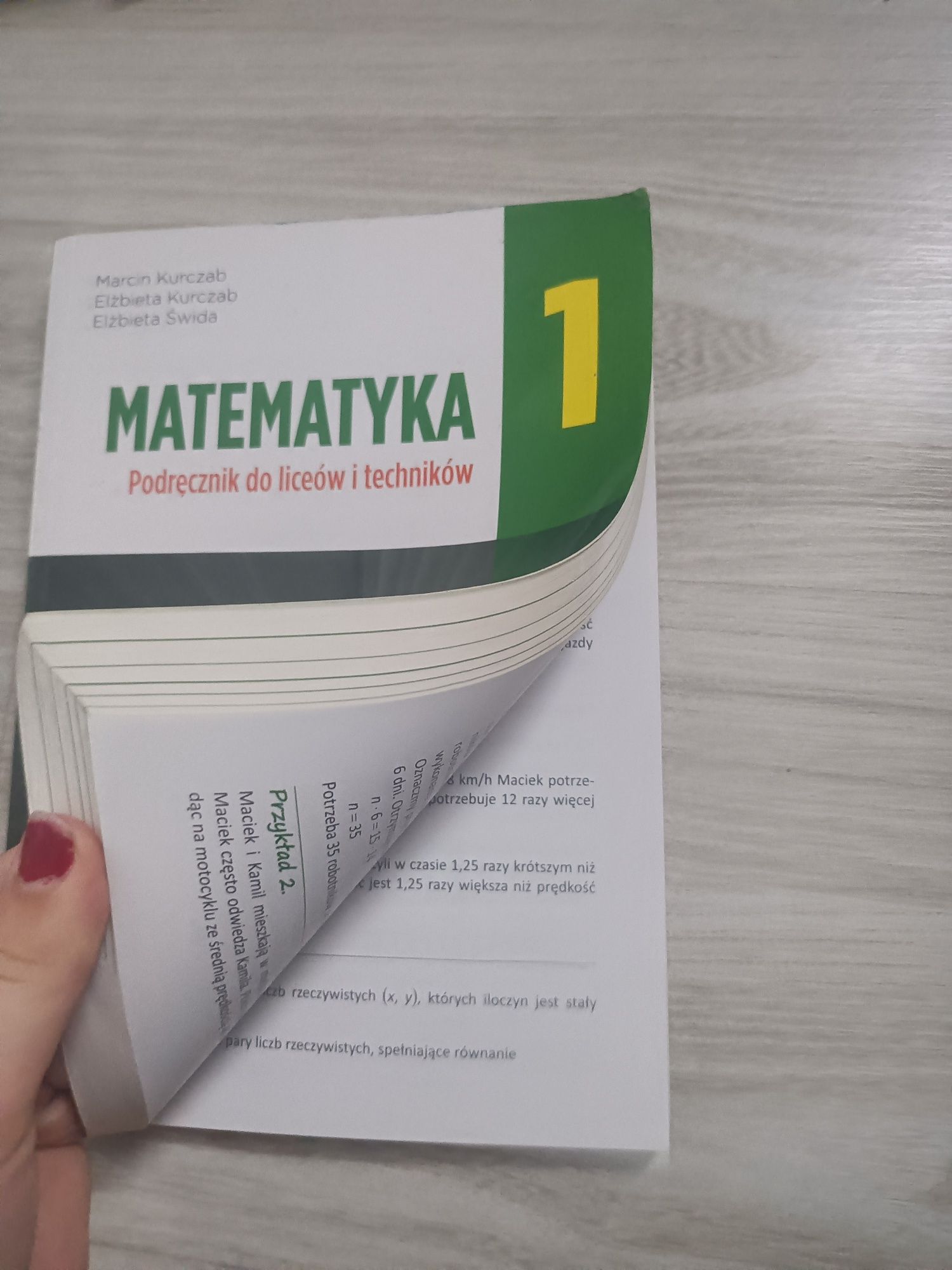 matematyka klasa 1