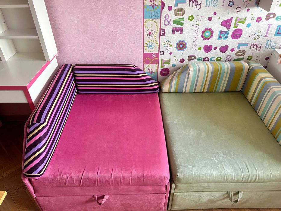 ŁÓŻKO dziecięce rozkładane