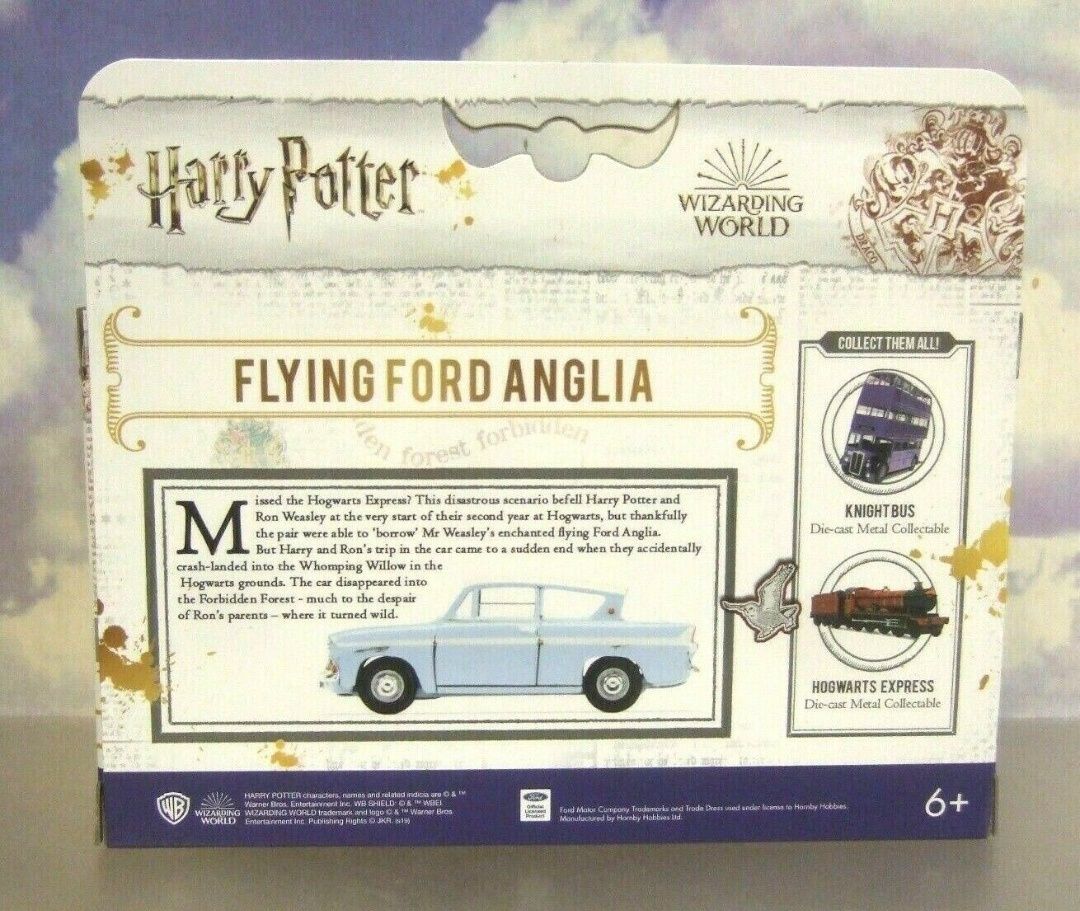 Ford Anglia carro Harry Potter com Ron