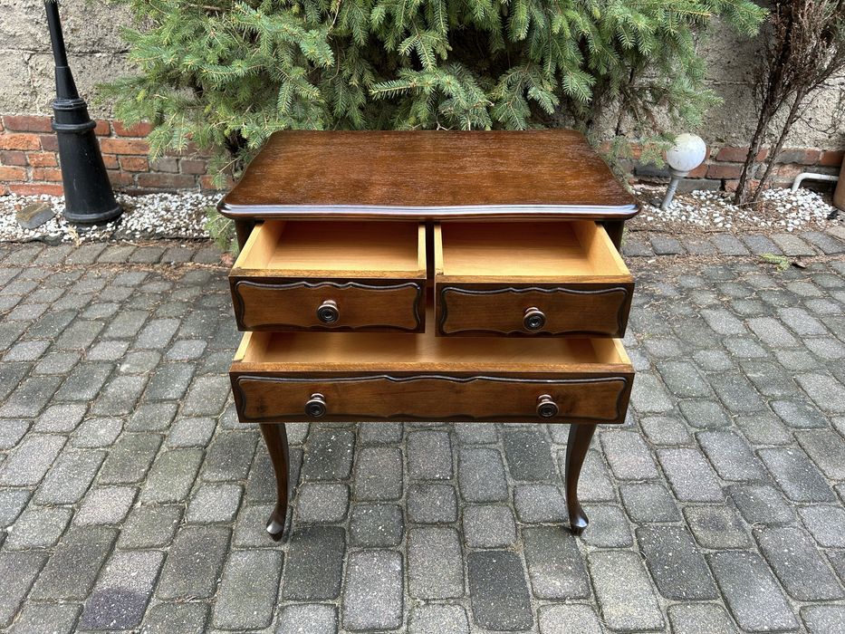 Stylowa Ludwikowska Komoda Szafka Ludwik z Szufladami Po Renowacji