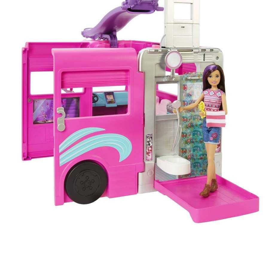 Camper Barbie Кемпер барбі мрії фургон трейлер з водною гіркою HCD46