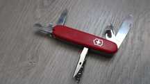 Scyzoryk Victorinox Spartan turystyczny na biwak camping czerwony