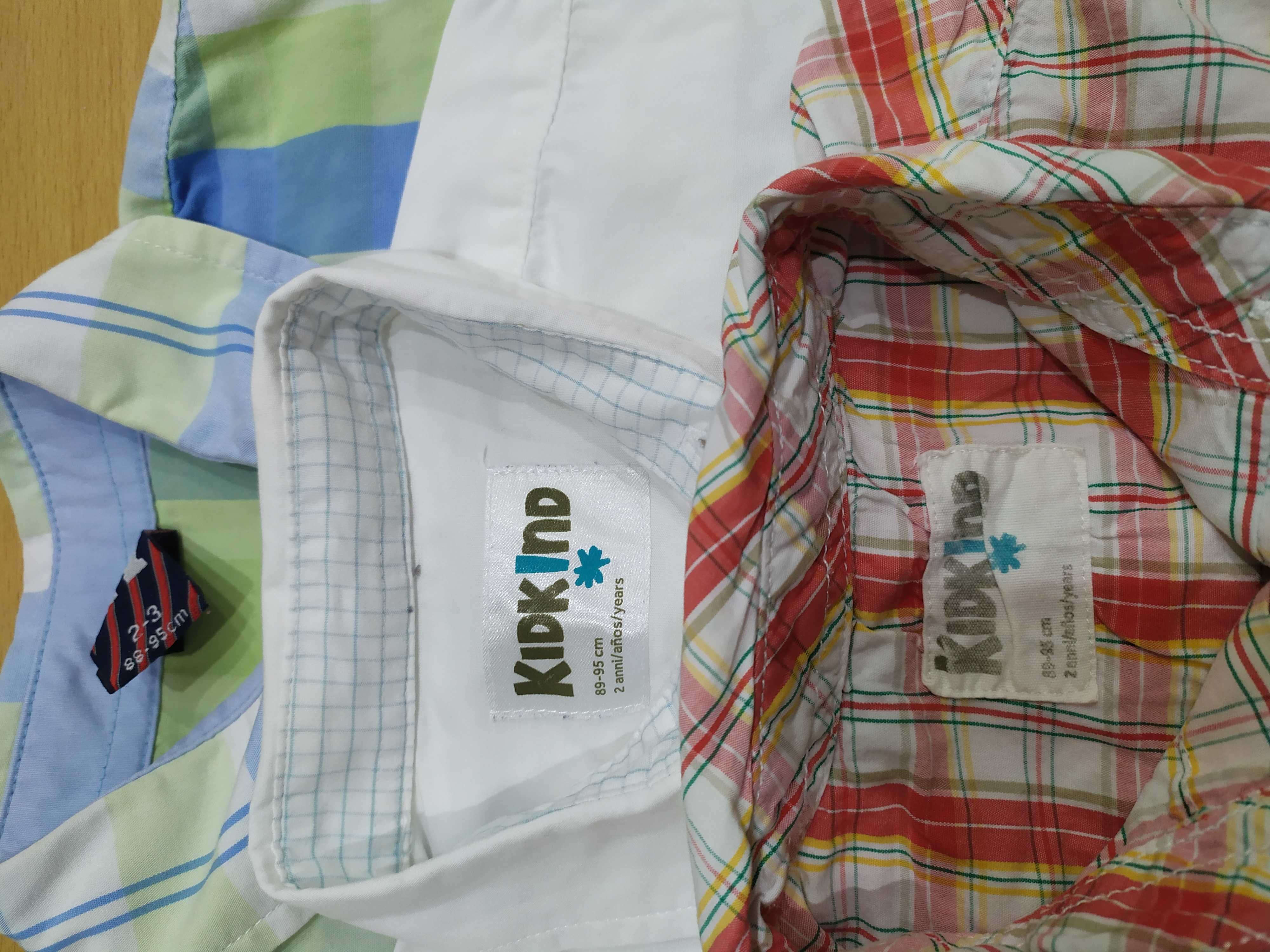 Conjunto de 3 camisas para criança - 2 anos