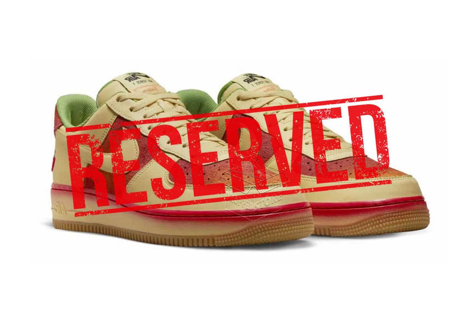 Nike AIR FORCE 1 Low '07 Chili / DZ4493–700