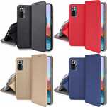 3x Etui Smart Magnet do Xiaomi Redmi Note 10 Pro + Szkło Hartowane