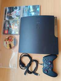 Konsola PlayStation 3 Slim, PS3, dysk 250GBstan bdb, możliwa wysyłka