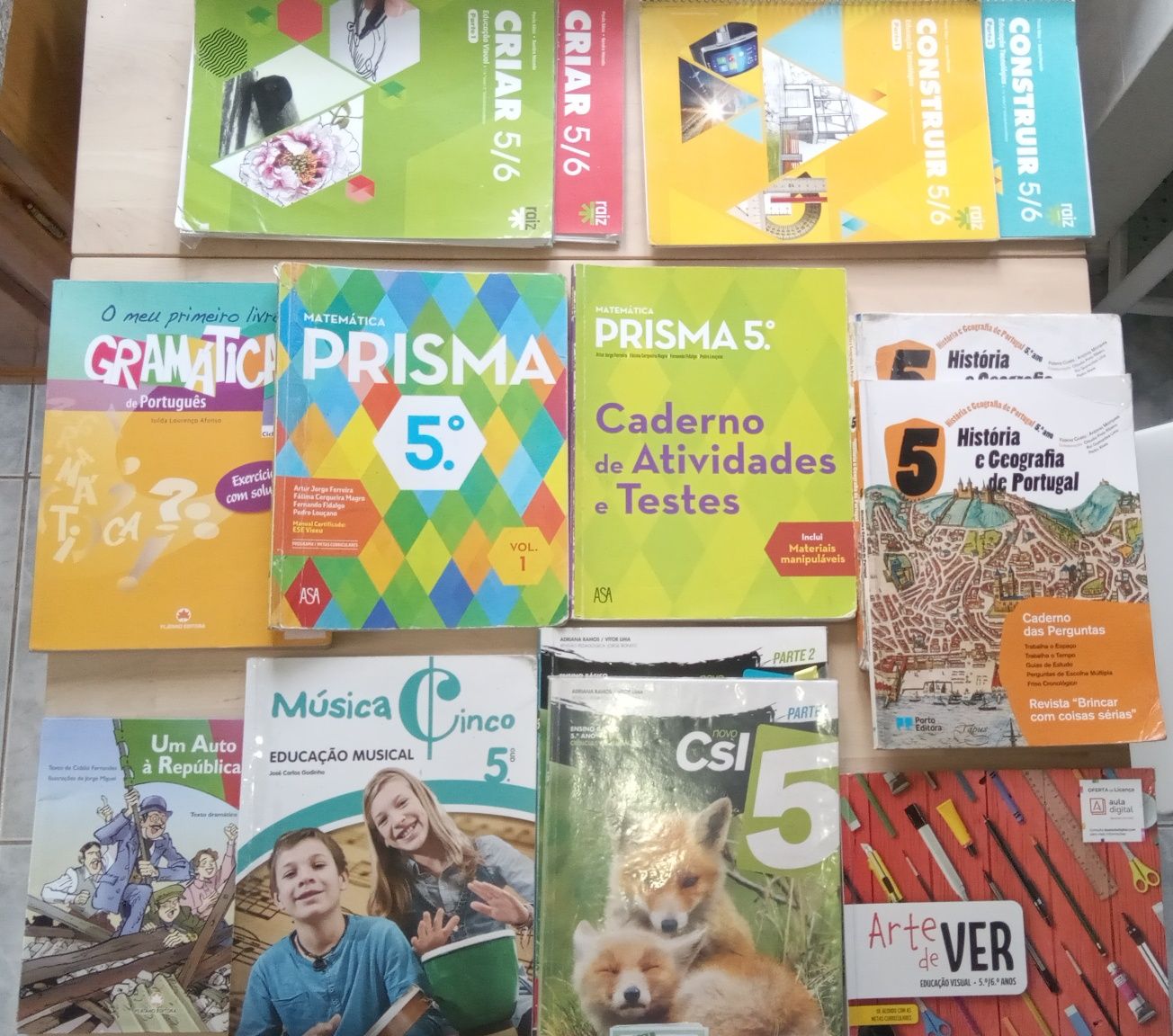 Livros do 5° ano