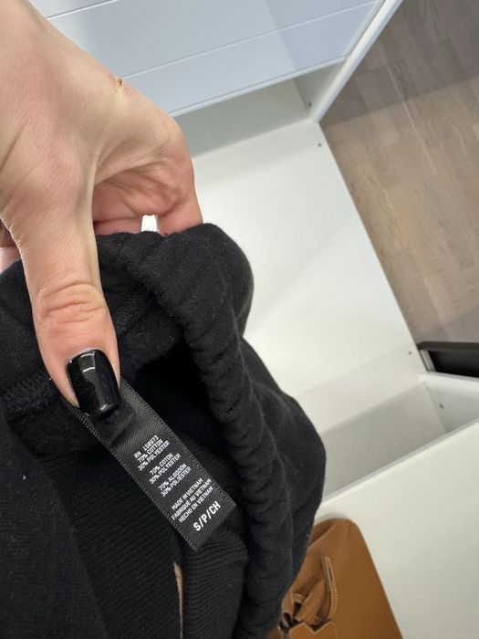 Skims черный теплый костюм