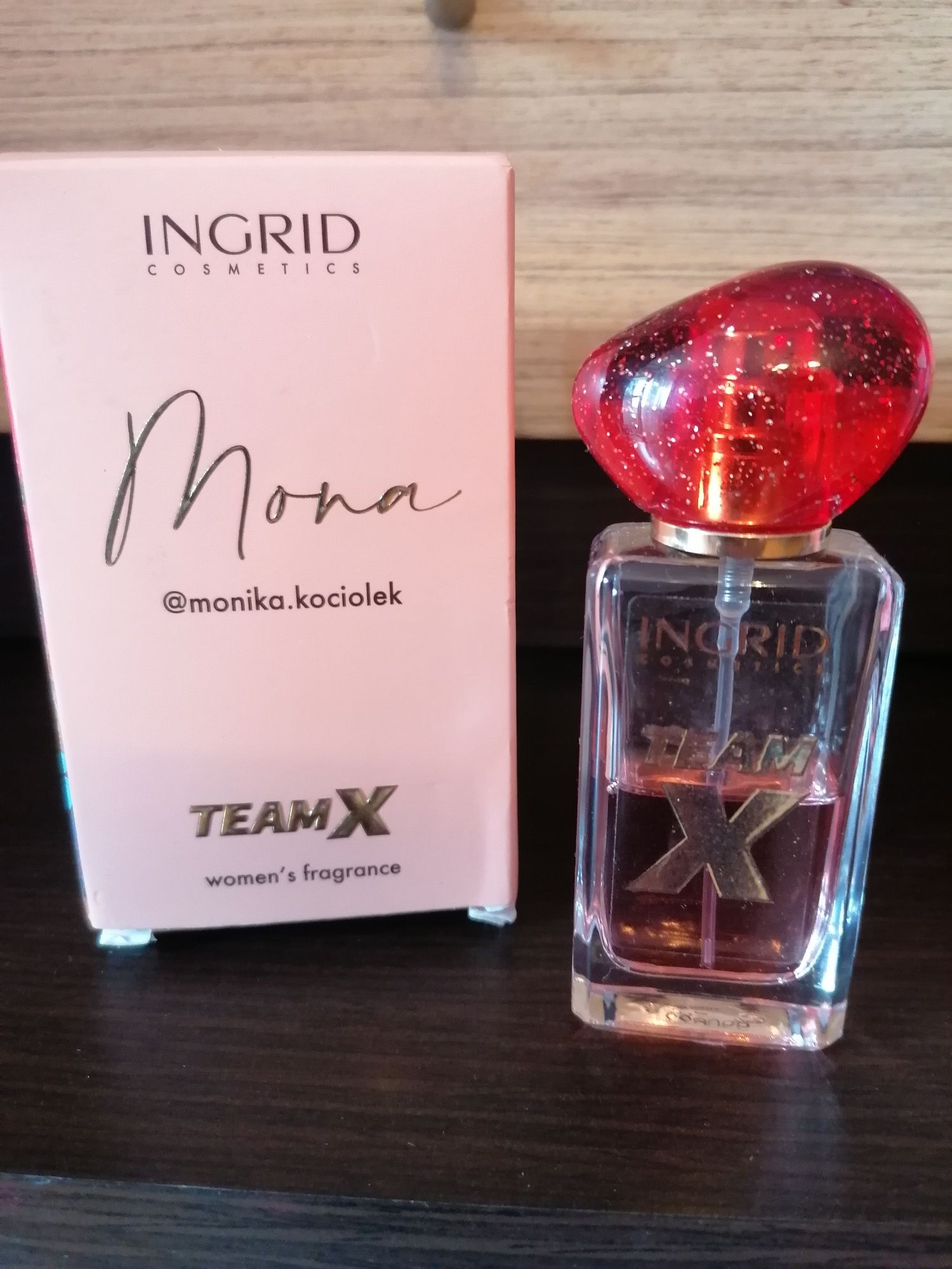 Monika Kociołek TeamX perfumy