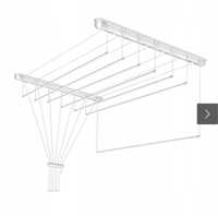 Suszarka sufitowa na ubrania  140cm