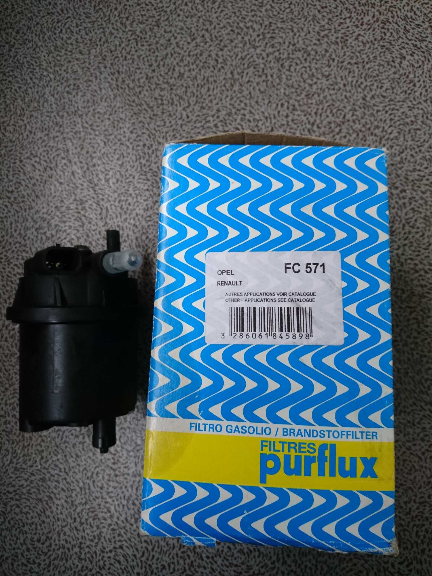 Корпус топливного фильтра PURFLUX FC571 с подогревом
