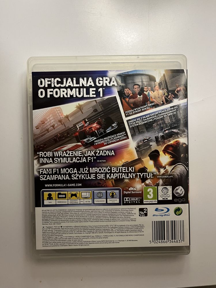 Formula 1 2010 ps3