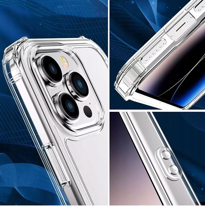 Etui Obudowa Case Do Iphone 16 Pro + 3X Szkło Hartowane 9H Anti Shock