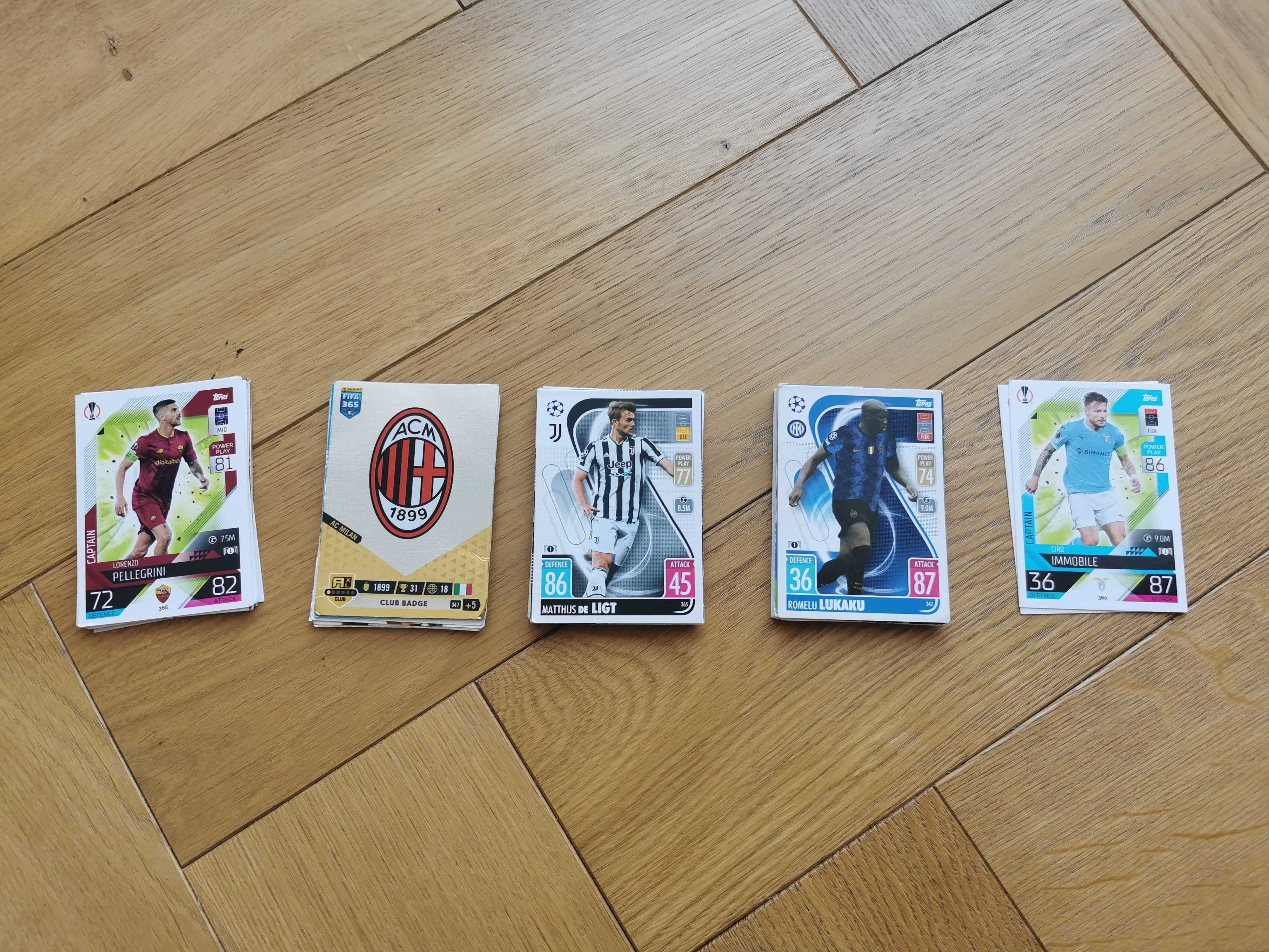 Karty piłkarskie Kluby włoskie