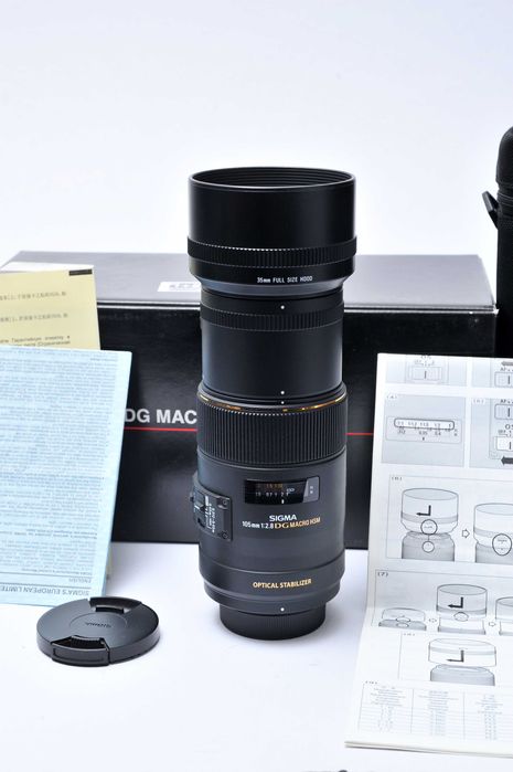 Sigma 105mm f2.8 EX DG Macro OS p/ Nikon