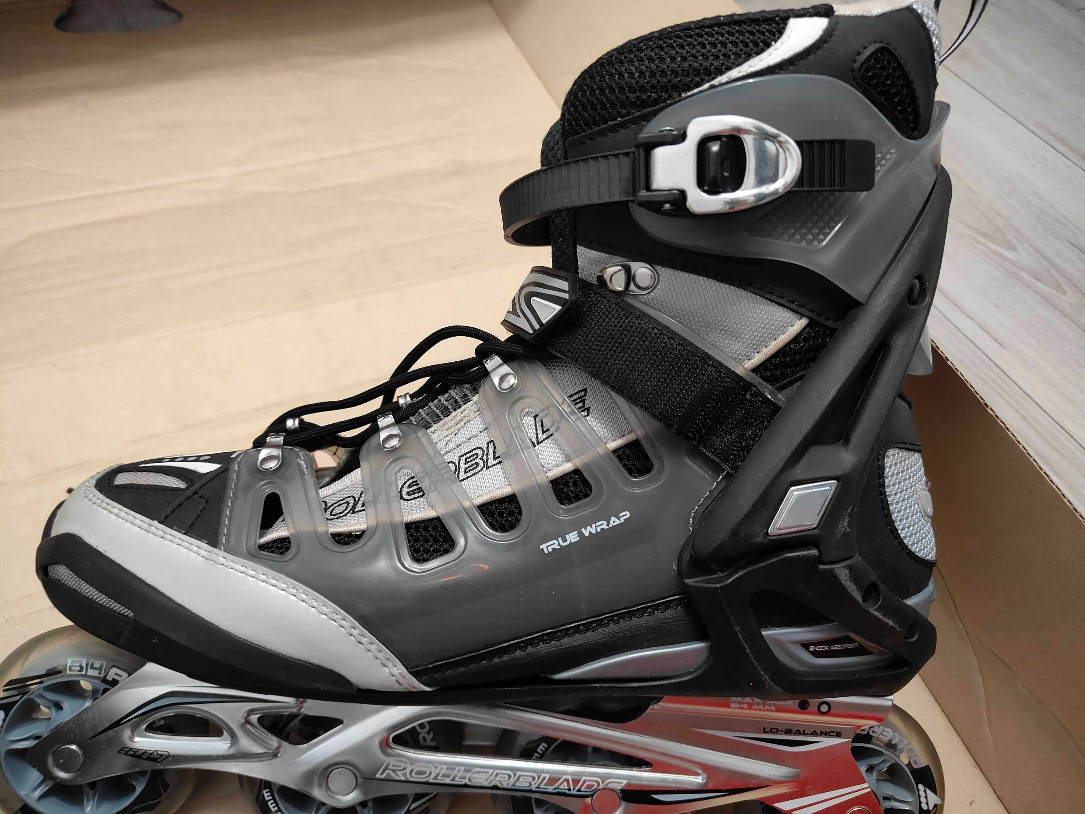 Rolki 46 Rollerblade Crossfire 84 fitness rolki rozmiar 46 (30 cm)