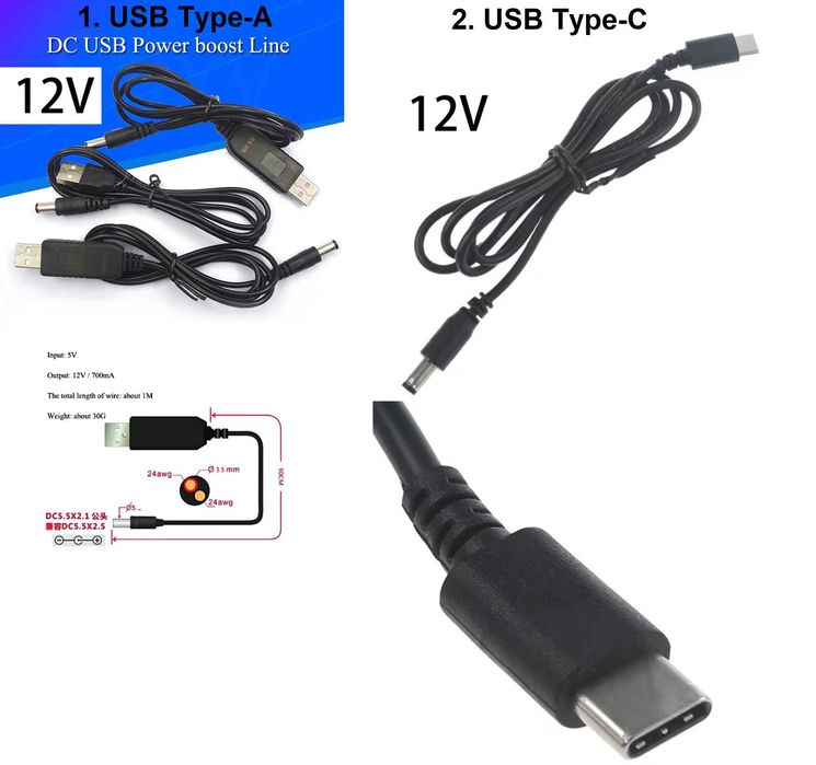 Комплект ДБЖ для маршрутизаторів 12V Powerbank 20000mAh 22.5W