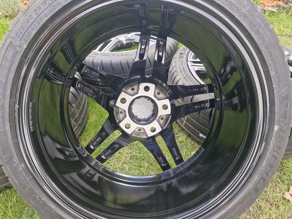 Koła letnie BMW 3 E46 E90 18" 5x120 Borbet XRT Chrom Shadow 225/40