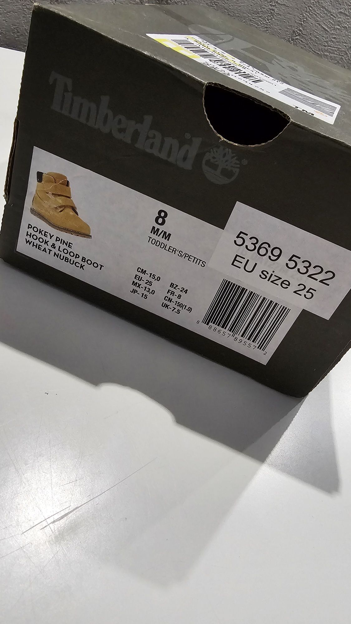 Timberland trzewiki nubuk 25  15 cm