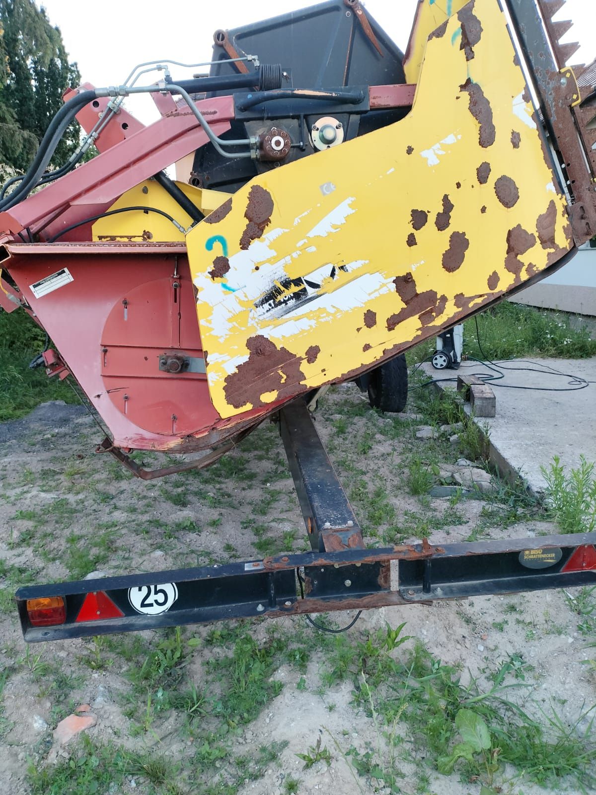 Heder New Holland Case 6.10m