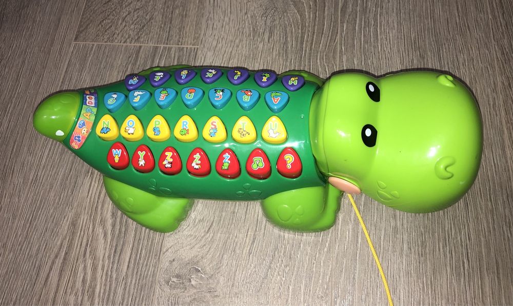Aligator edukator V-tech, zabawka edykacyjna, ineraktywna