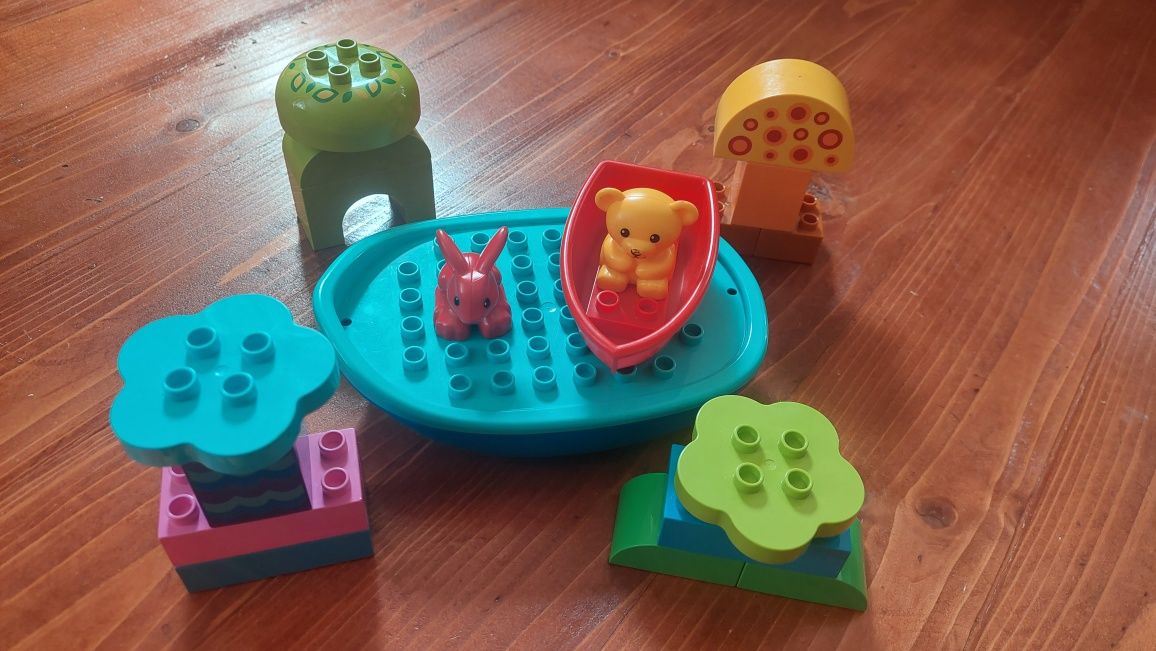 LEGO DUPLO оригінал лодка з тваринками