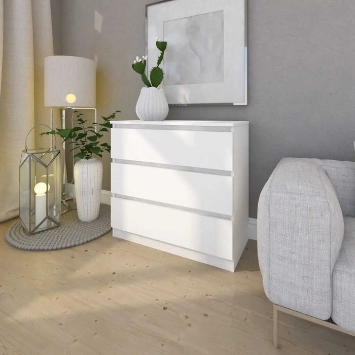 Комод з 3 шухлядами — спальня / гардероб / вітальня 80х40х77.4см