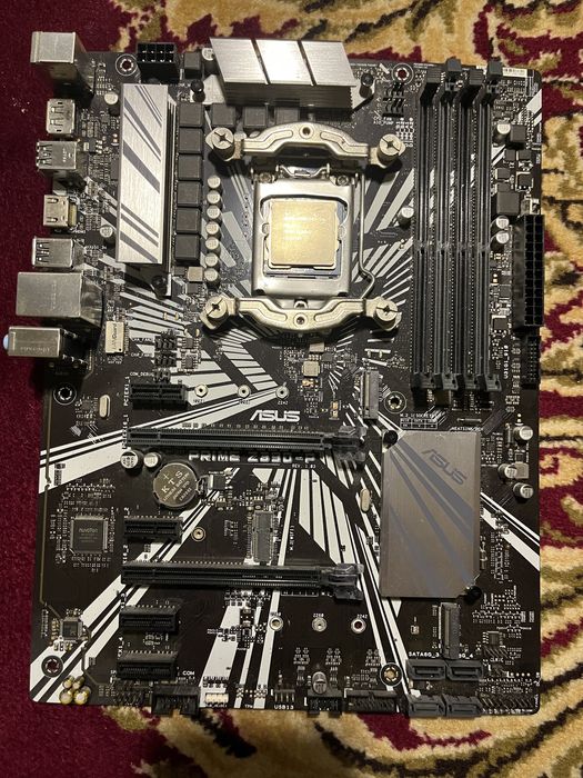 Процессор i9-9900K+охлаждение /Материнка PRIME Z390-P/32 gb ОЗУ/RAM