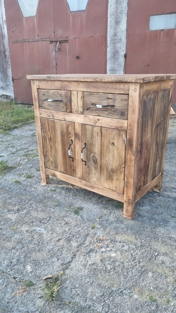 Komoda pod umywalkę stare drewno