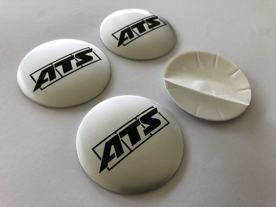 4 centros para jante, kit completo pronto a aplicar ATS