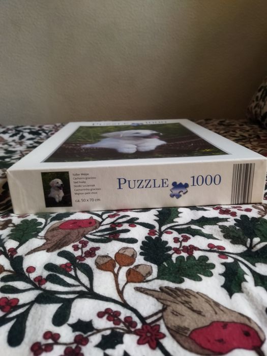 Puzzle 1000 peças cãozinho fofinho