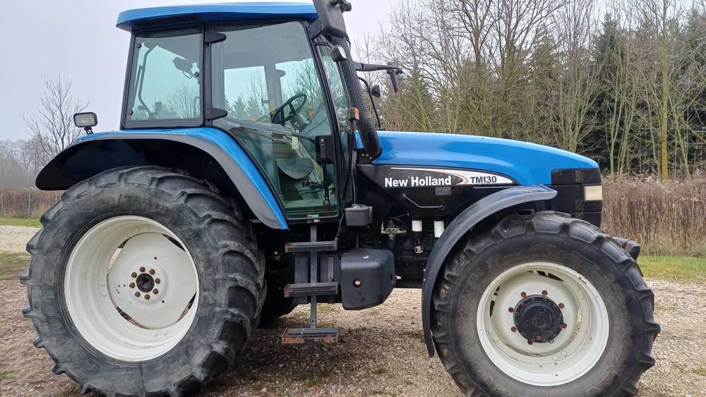 New Holland TM130 szybka skrzynia 50 km/h, pneumatyka