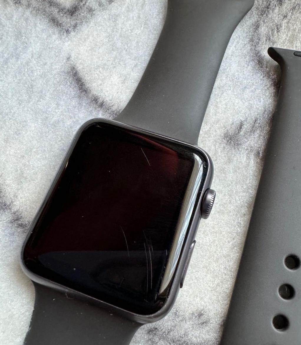Apple Watch Series zegarek, smartwatch 42mm space gray-czarny