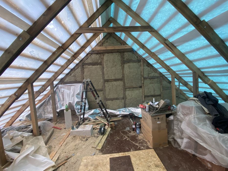 Утеплення покрівлі монтаж металопрофіля,штахетника на паркан 3д сітка