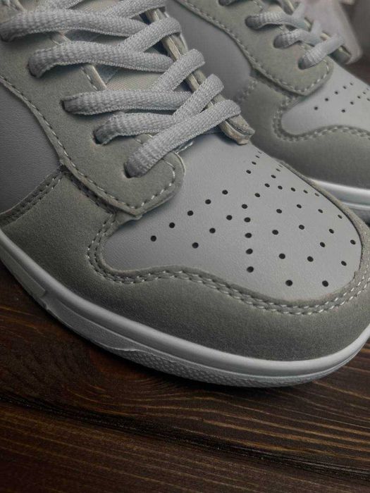 ЗНИЖКА‼️40 (25,5 см) Nike SB Dunk Grey білі кеди найк сб сірі нові