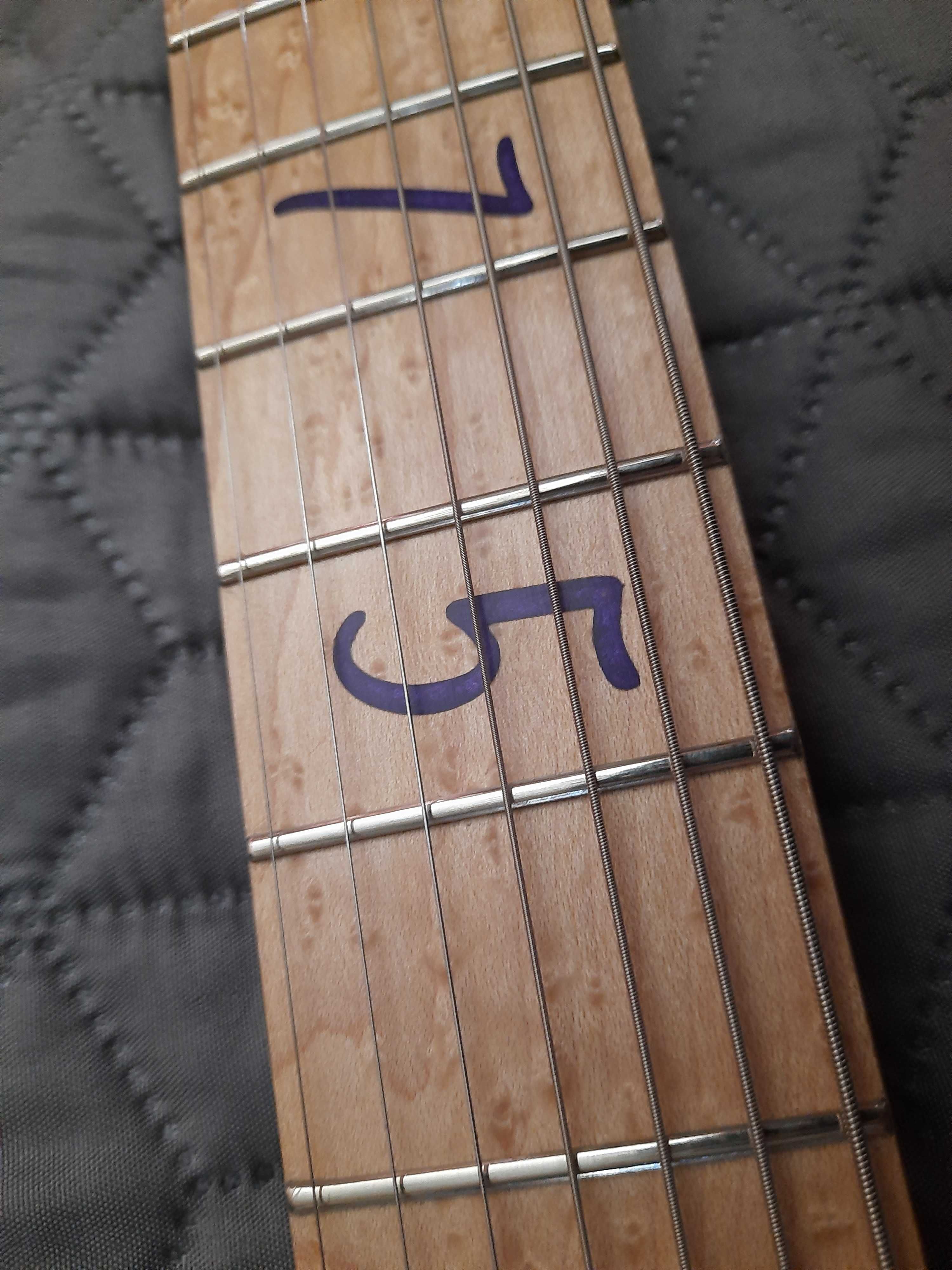 Gitara lutnicza body Ibanez Rg7621   7 strunowa.
