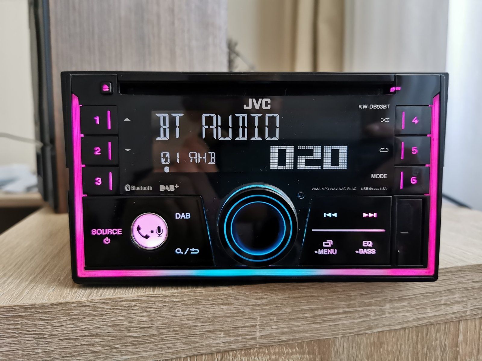 Автомагнітола JVC KW DB93 KW DB 95 Bluetooth, Процесор Dsp