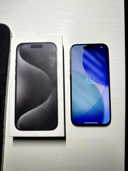 iPhone 15 PRO 128GB - kolor grafitowy! 89% kondycji baterii