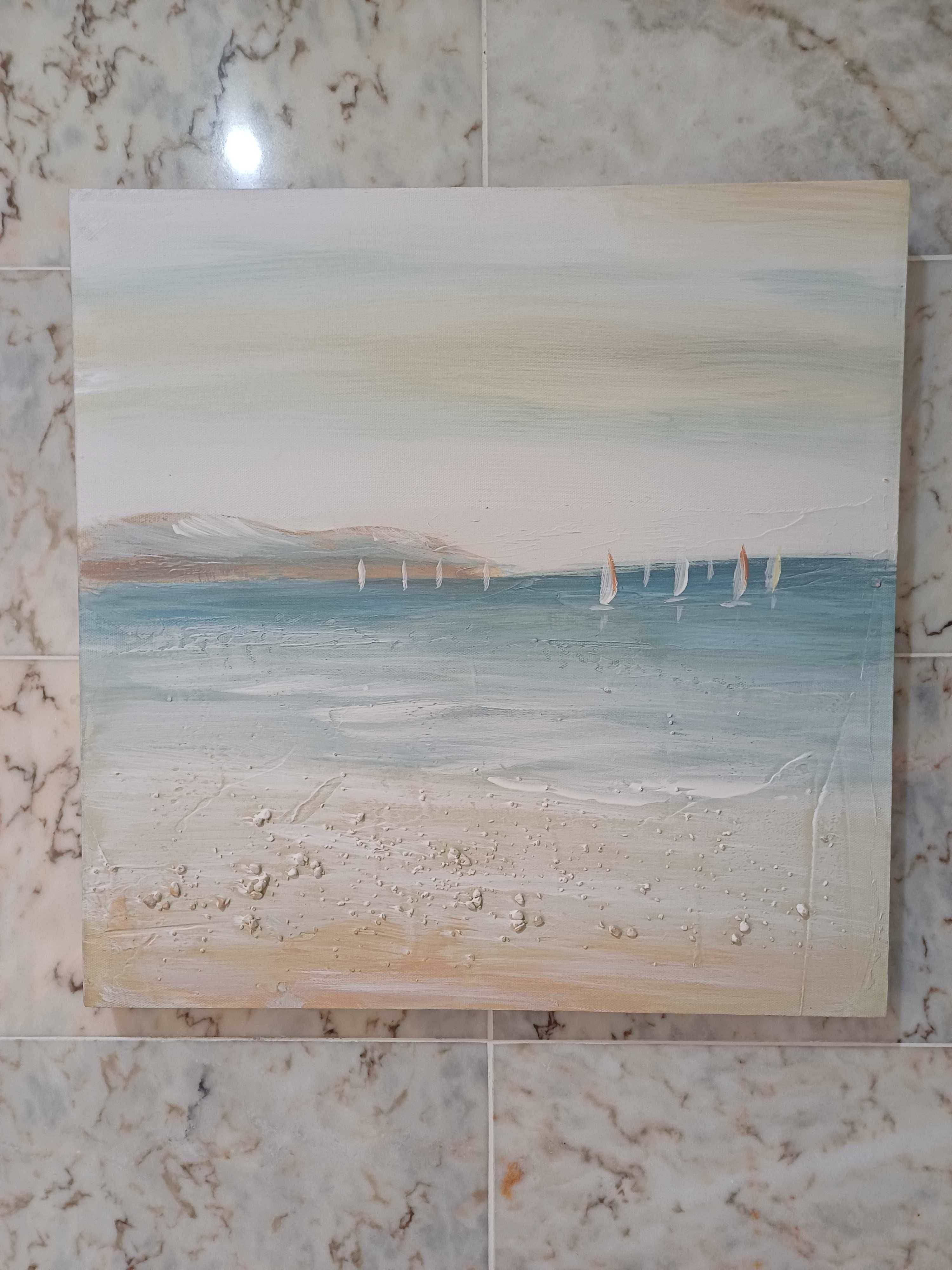 Quadro Pintado à mão  40x40