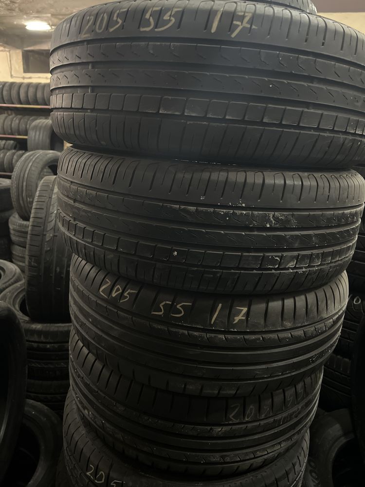 Продаж б/у шин 205.55.17 Bridgestone, Continental