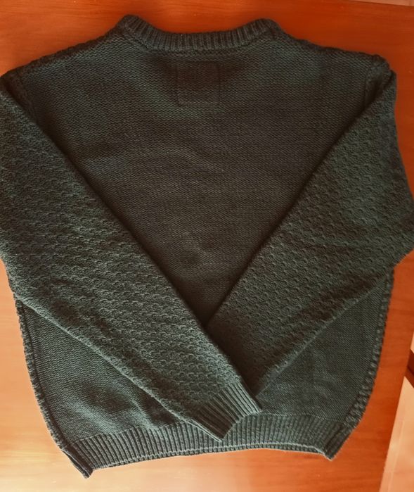 Blusa de malha verde