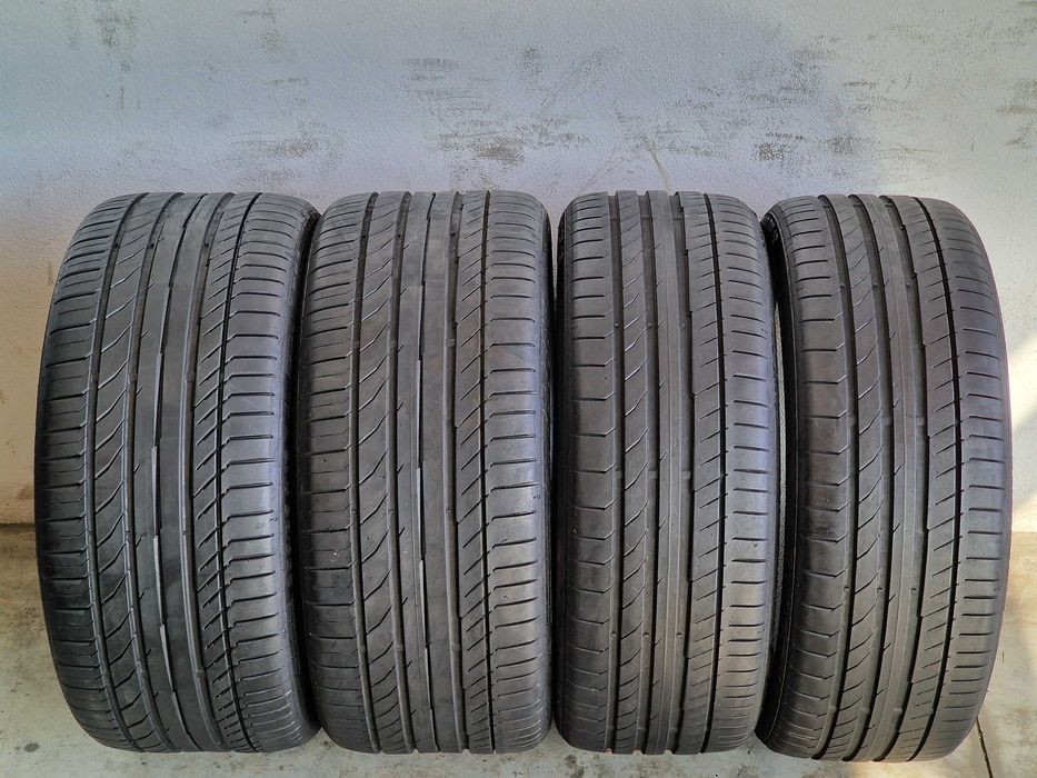 Conjunto 4 Pneus CONTINENTAL Semi Novos 2x 255/35R19 e 2x 225/40R19