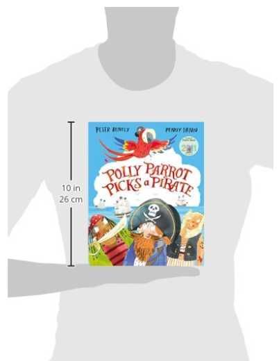 Книга Polly Parrot Picks a Pirate. English book for kids