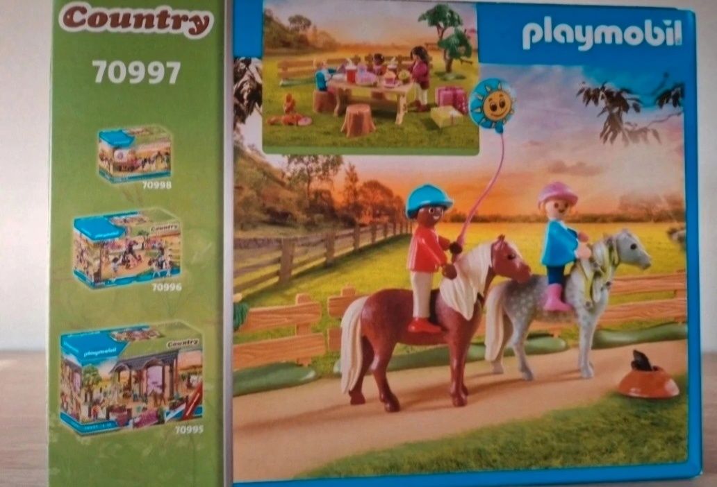 Playmobil cuntry 70997 Urodziny w stadninie kucyków