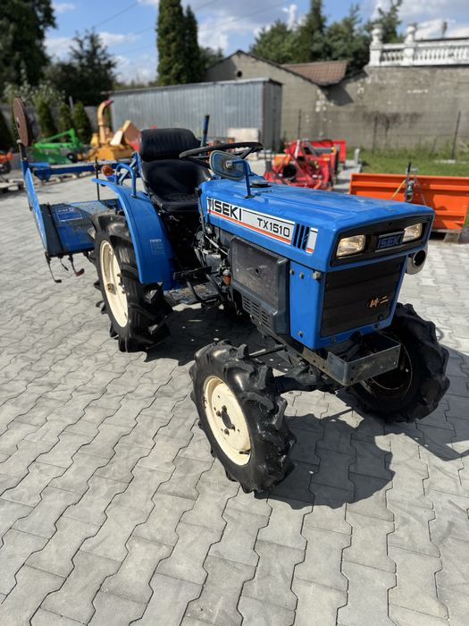 Traktorek Traktor ogrodniczy japoński Iseki TX1510 glebogryzarka 120