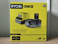 NOWY akumulator Ryobi ONE+ 4.0 ah +  ładowarka - zestaw RC18120- 140x