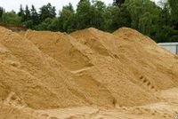Песок насыпью / Пісок будівельний
